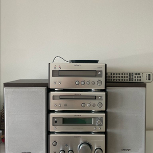 소니 오디오 세트 (st-sp55) 전축 미니오디오