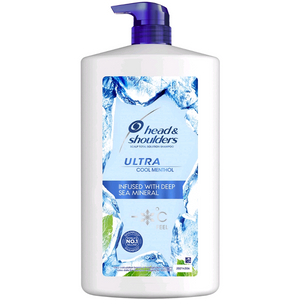 (가격내림) 헤드앤숄더 울트라 쿨멘솔 샴푸 1.8L