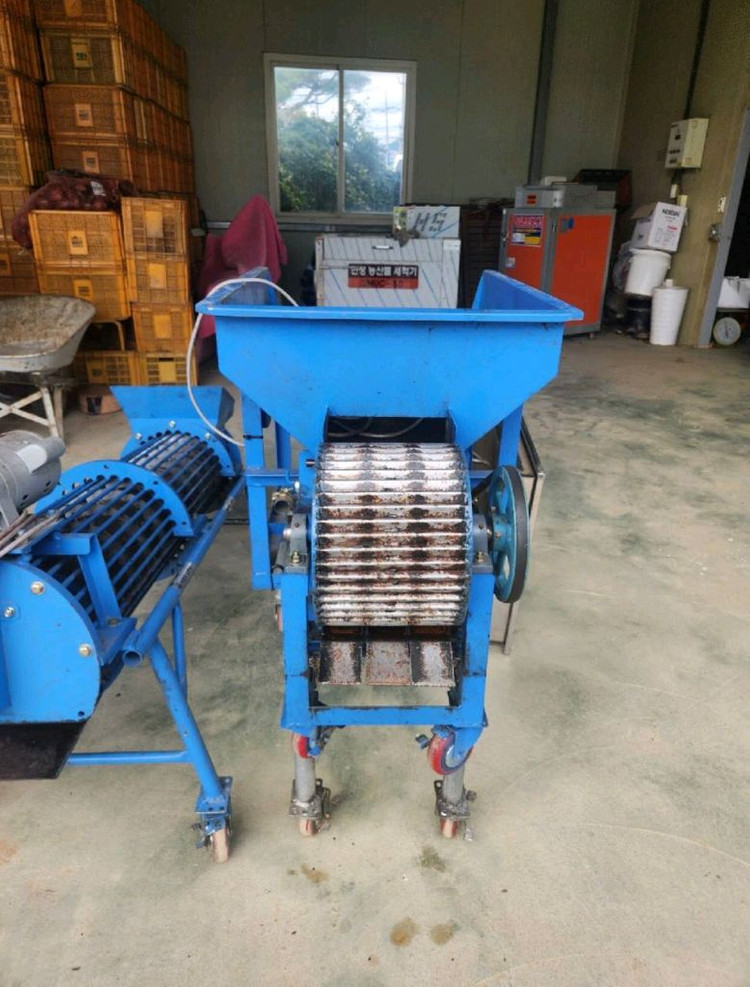 평화농기계 농산물 호두세척기--1