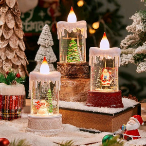 크리스마스 캔들 라이트 무드등