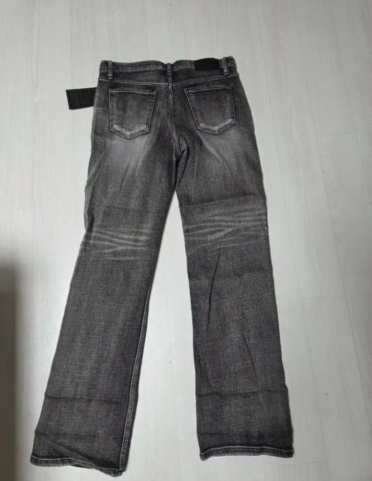 보헤미안 서울 크럼플드 워싱 데님 L 이미지