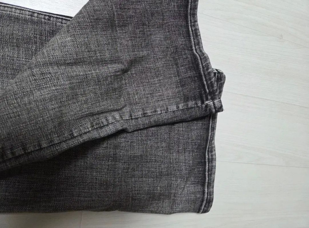 보헤미안 서울 크럼플드 워싱 데님 L 이미지