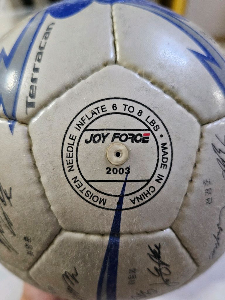 축구공 사인 볼 이미지