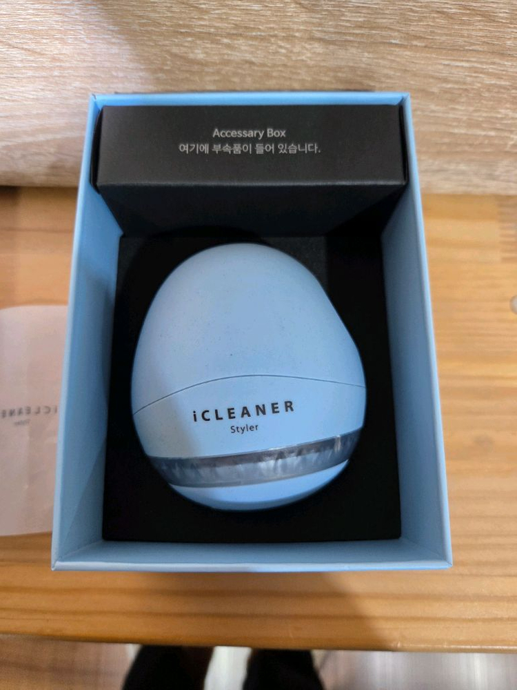 쿠진 아이스티머 스타일러 무선 스팀다리미+보풀제거기--6
