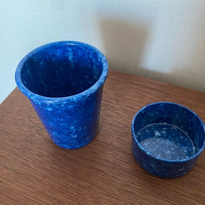 마블드(marbled) 스태킹 트레이 + 펜 스탠드