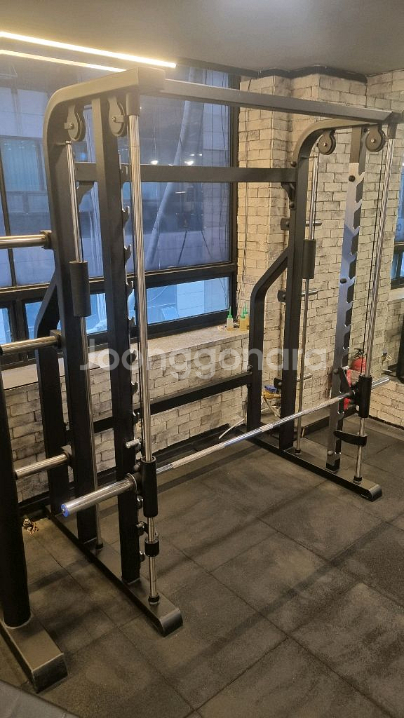 헬스기구,헬스머신,웨이트머신 일괄판매합니다 (스미스,렛풀롱풀, 치닝딥, 레그프레스,케이블크로스, 파워렉)--1