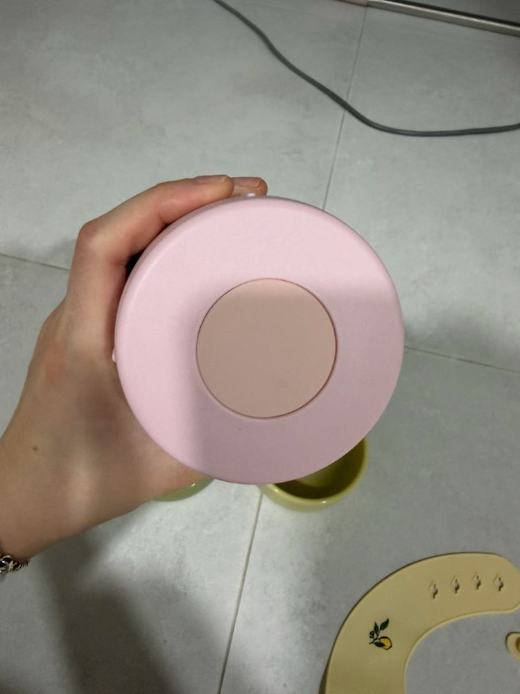 아기 이유식 턱받이 + 죽통 + 실리콘 원형용기 2개 일괄 이미지