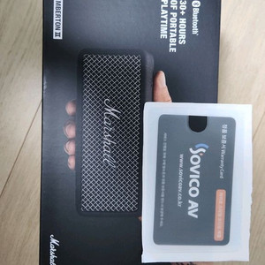 마샬 엠버튼2 새상품 정품