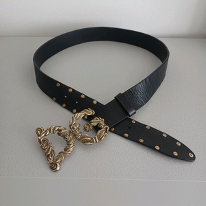 DG 빈티지 통가죽벨트