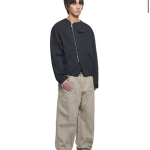 노메뉴얼 PAINTED DOUBLE KNEE PANTS