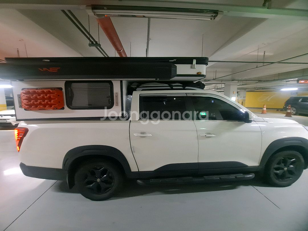 더뉴렉스턴스포츠칸 트럭팝업텐트카--3