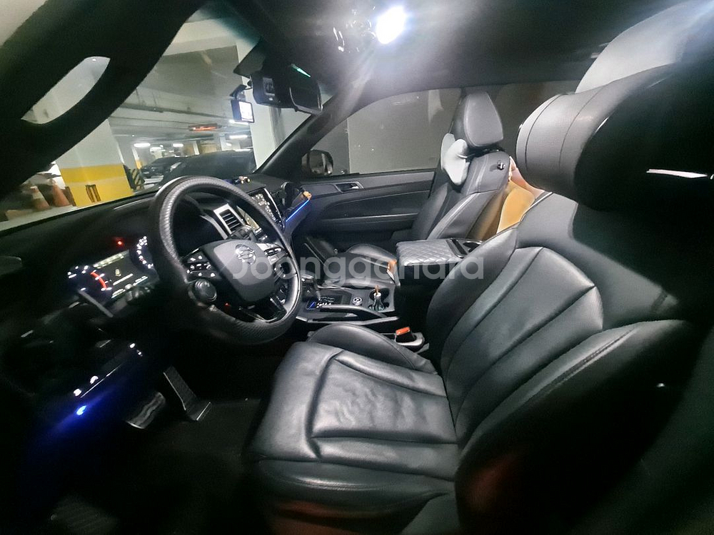 더뉴렉스턴스포츠칸 트럭팝업텐트카--6