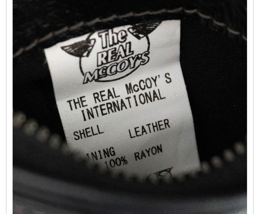 리얼맥코이 Buco 부코 j-100 가죽 레더 자켓 38 뉴핏--1