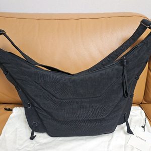 LEMAIRE Medium Soft Game Bag Black 르메르 게임백 미디엄 블랙