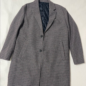 체크 패턴 자켓