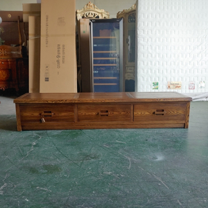 참고을 가구 원목 TV장 수납장