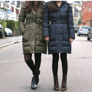 버버리 브릿 카키색 패딩 XS 이미지