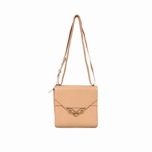 [S] 보테가베네타 더 클립 스퀘어 숄더 박스백 크로스백 스몰 베이지