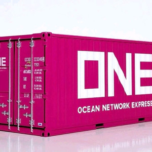 ONE 20ft 컨테이너 1/50 WSI models 중장비모형 크레인모형 이미지