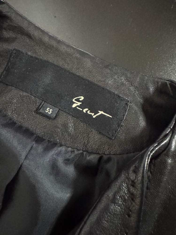 여성 지컷 리얼 양가죽 염소가죽 베스트 조끼 s 이미지