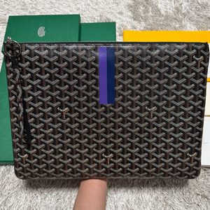 [ 키링 포함 , GM ] 고야드 세나 마카쥬 클러치백 블랙