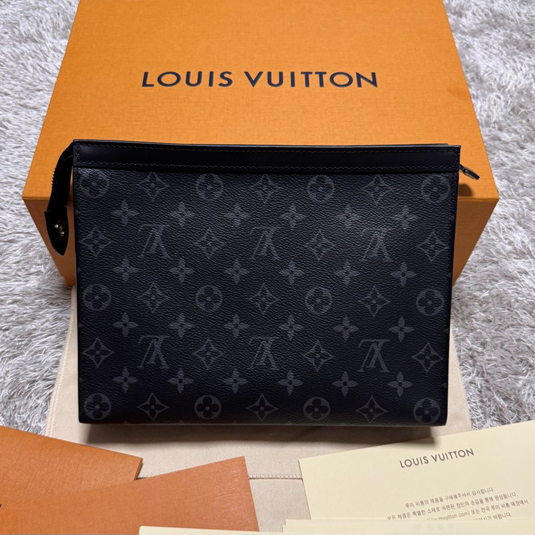 [ OS ] 루이비통 이클립스 포쉐트 보야주 클러치백--1