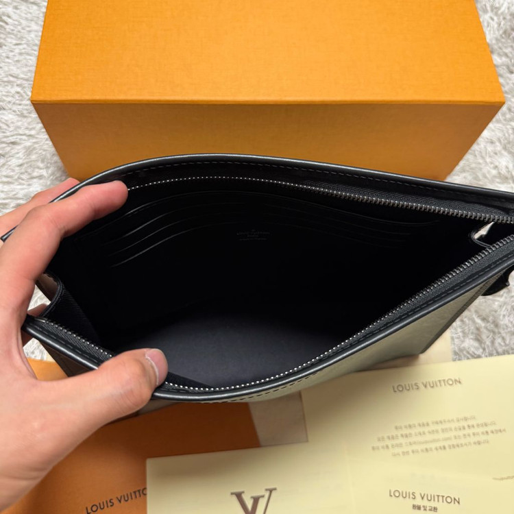 [ OS ] 루이비통 이클립스 포쉐트 보야주 클러치백--5