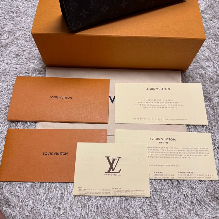 [ OS ] 루이비통 이클립스 포쉐트 보야주 클러치백--6