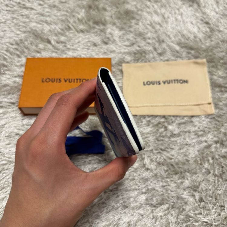 [ OS ] 루이비통 이클립스 워터컬러 오거나이저 카드지갑--3