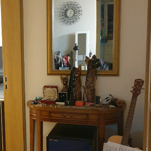 복사슴+거울+콘솔 세트