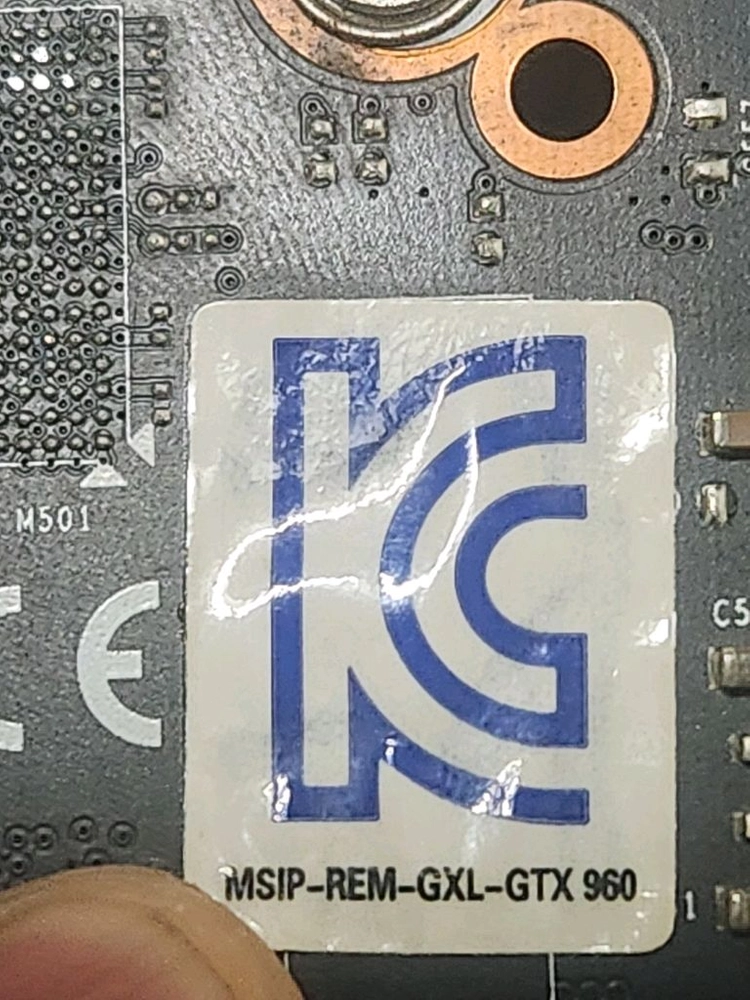 GALAX GTX 960 그래픽카드 이미지