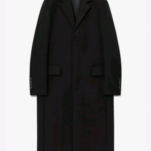 마마가리 히든싱글 롱 코트 네이비 46 이미지