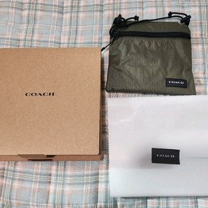 코치 트래블백 트래블파우치 크로스백