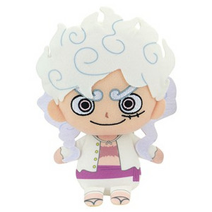 반다이 정품 16cm 원피스 니카 루피 봉제 인형 누이