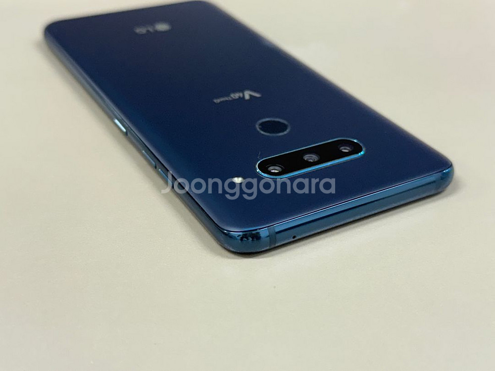 ​​(7만원)LG V40 블루 128G 미파손 깨끗한 단말기 실사용 추천--5
