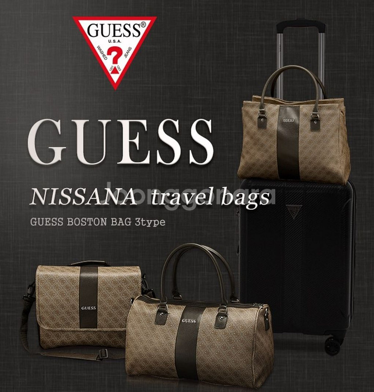 정품GUESS)게스NISSANA트래블 백(쇼핑도트)미개--1