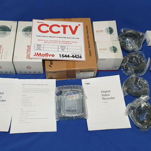 IDIS 4채널 CCTV 풀세트 (미사용)