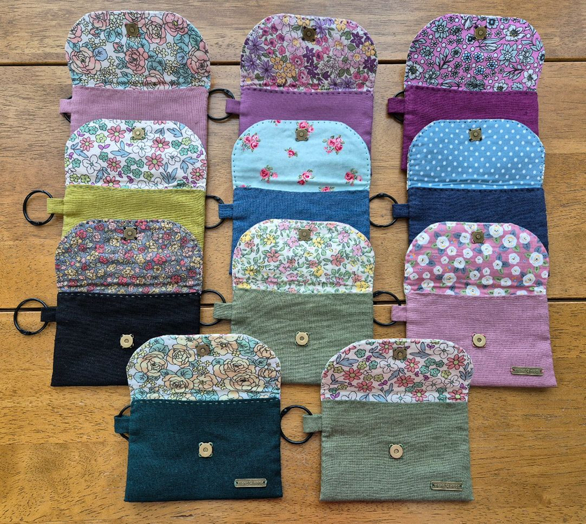 핸드메이드 키링 카드지갑--1