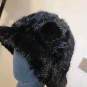 밍크 모자