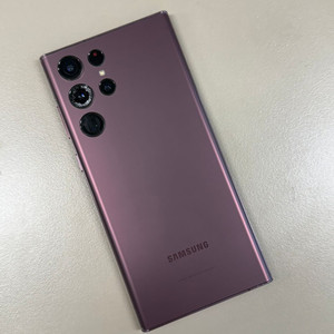 *19만원* 갤럭시S22울트라 버건디색상 256G 가성비꿀폰 23년8월개통 이미지