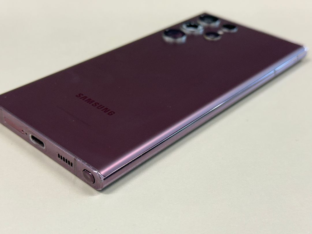 *19만원* 갤럭시S22울트라 버건디색상 256G 가성비꿀폰 23년8월개통 이미지