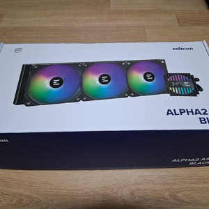 잘만 ALPHA2 A36 BLACK 수냉쿨러 이미지