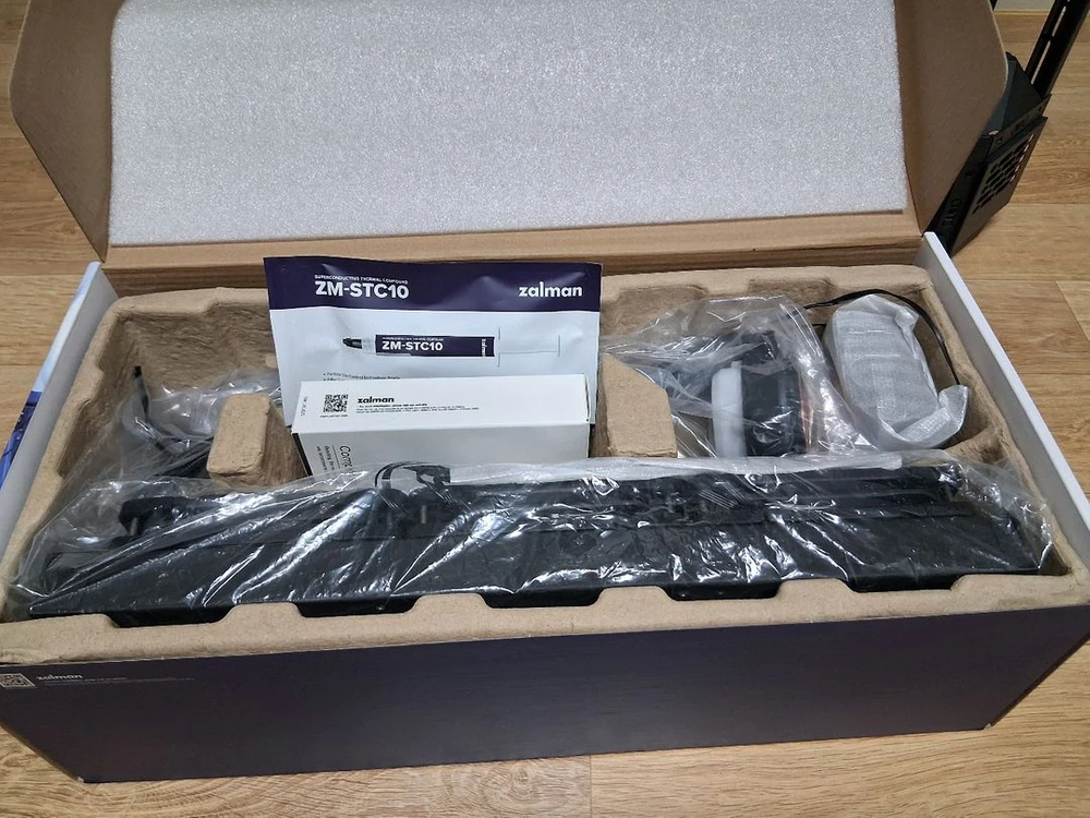 잘만 ALPHA2 A36 BLACK 수냉쿨러 이미지