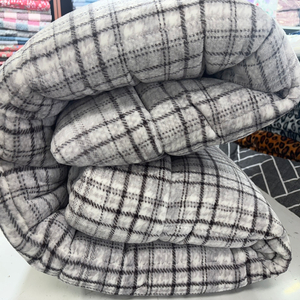 160X210(cm) 국내산 슈퍼싱글 두꺼운 밍크 극세사 차렵이불