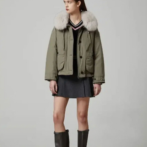 새상품급 주크 구스 야상 패딩 55(66충분히 가능)