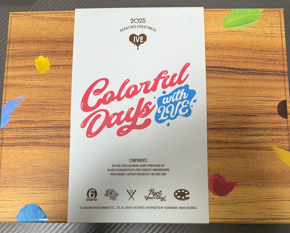 아이브 2025 시즌그리팅 풀구성 이미지