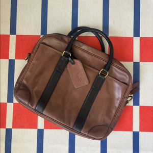 폴로 랄프로렌 백 레더 브리프케이스 가죽 가방 토트백