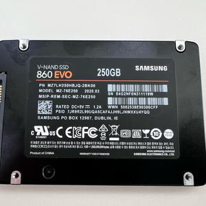 삼성 SSD 860 EVO 250GB