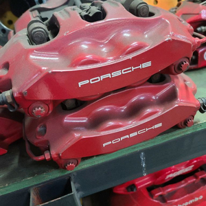 포르쉐 박스터s gts 리어 브렘보4p캘리퍼 패드신품