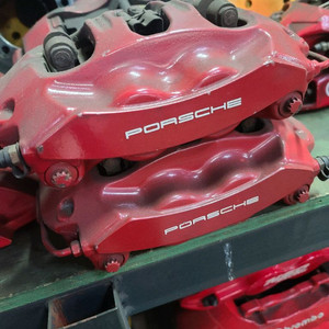 포르쉐 박스터s gts 리어 브렘보4p캘리퍼 패드신품